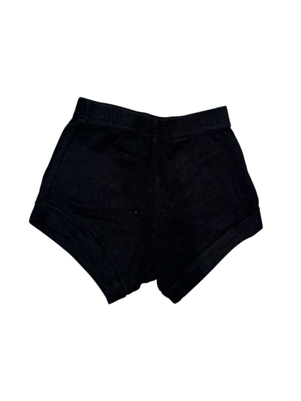 TINY BUTTON APPAREL Classic Black Kids Shorts - size 3/4